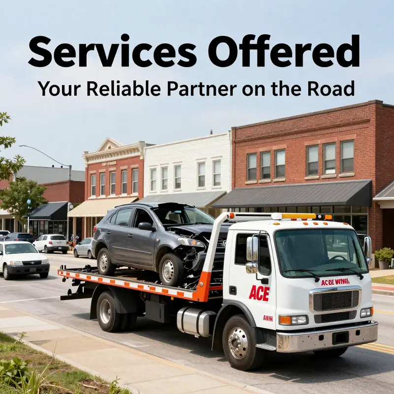 Ace Towing in Jackson, MS, exemplifies reliability with a range of essential services for road emergencies.