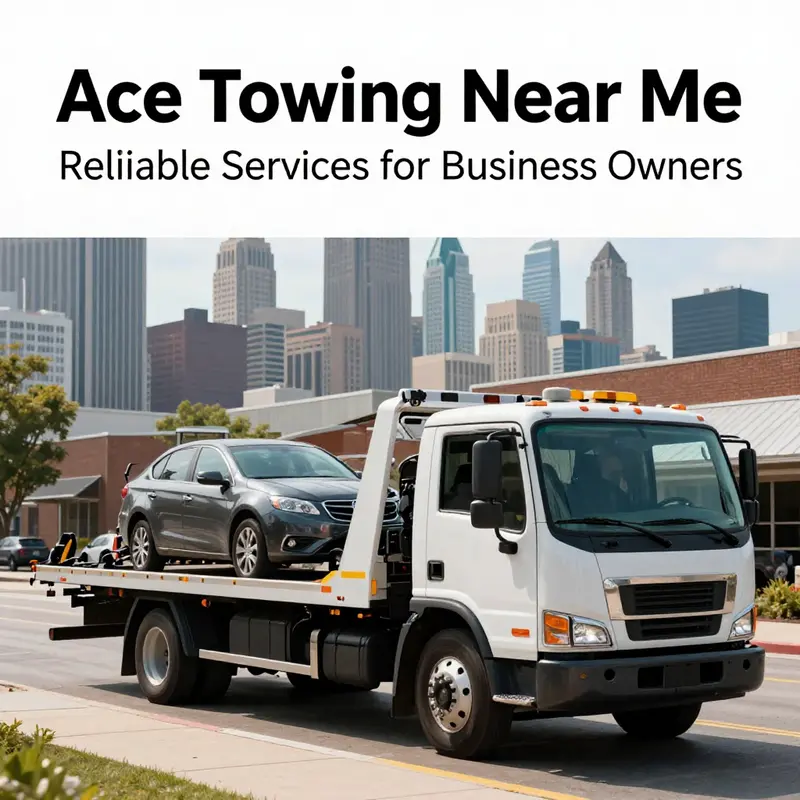 Ace Towing provides round-the-clock services, essential for businesses needing timely assistance.
