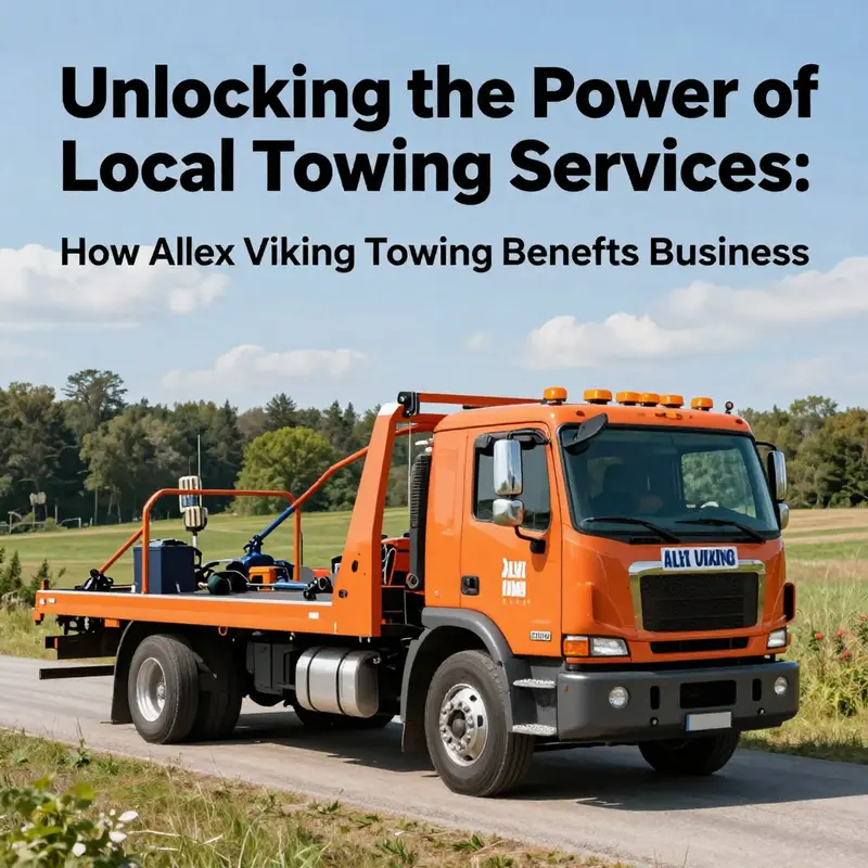 A robust towing truck from Alex Viking Towing providing essential rescue services in Minnesota.