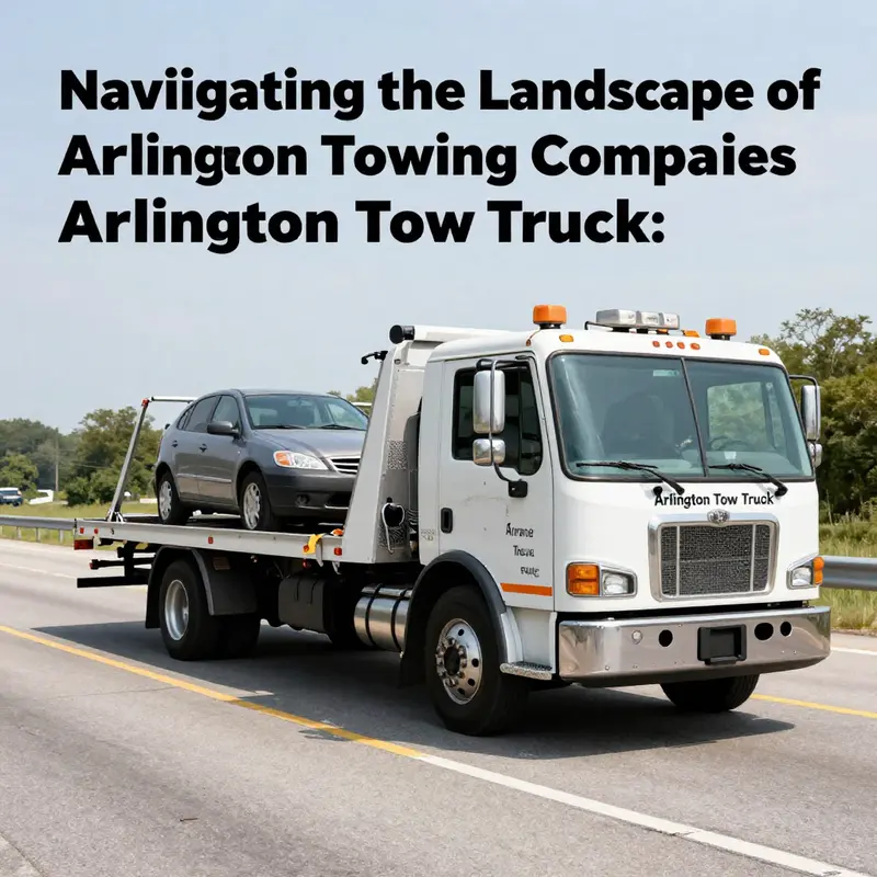 An overview of Arlington towing companies across three states highlighting their operational landscapes.