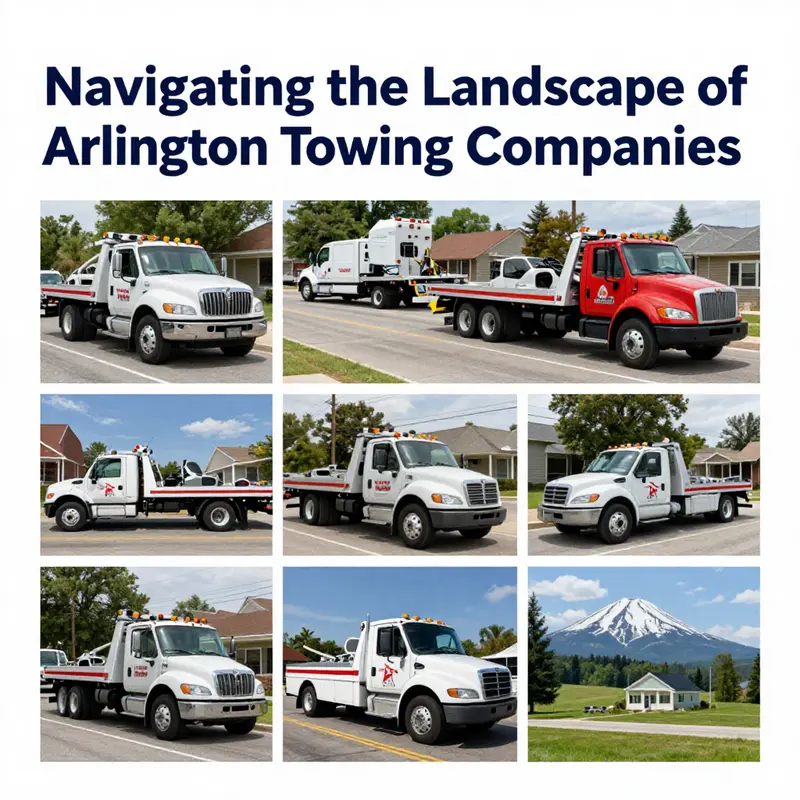An overview of Arlington towing companies across three states highlighting their operational landscapes.