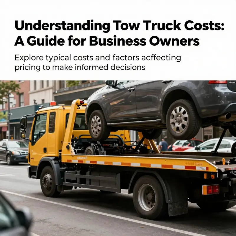 A tow truck lifting a vehicle onto its flatbed in an urban setting, depicting the practical application of tow trucks.
