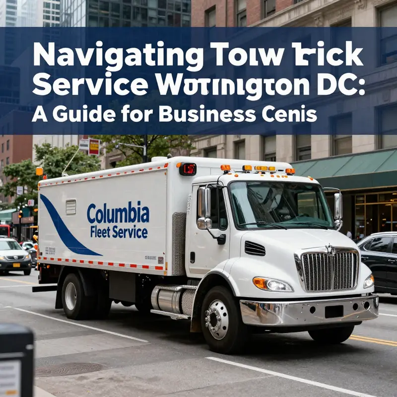 Columbia Fleet Service: A trusted towing partner in Washington DC.