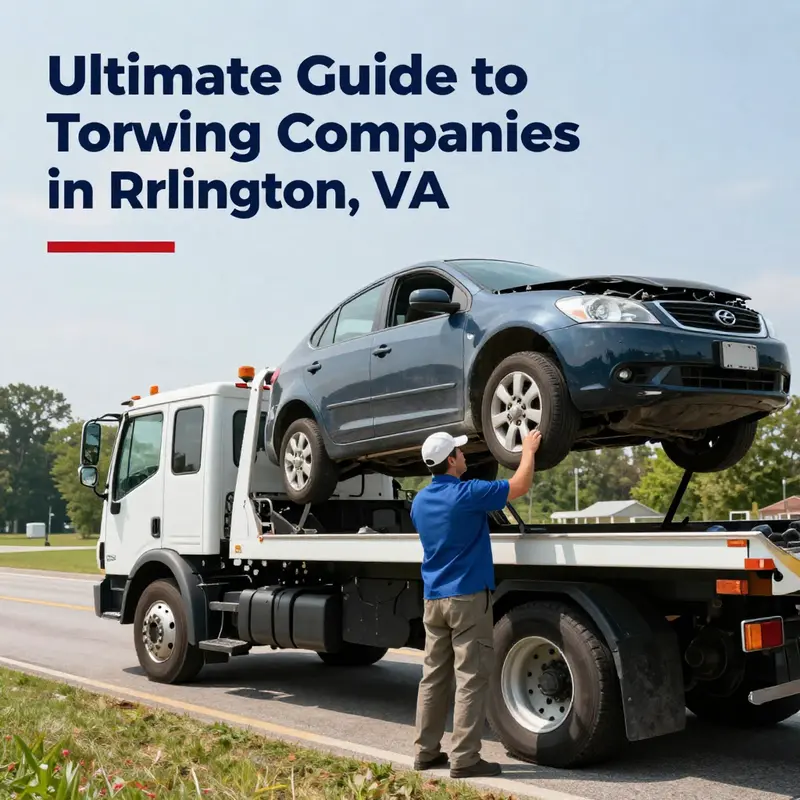 A glimpse of reliable towing services ready to assist in Arlington, VA.