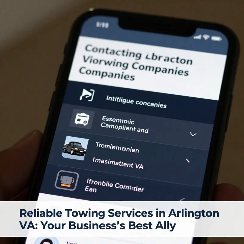 A reliable towing company showcasing their commitment to prompt assistance.