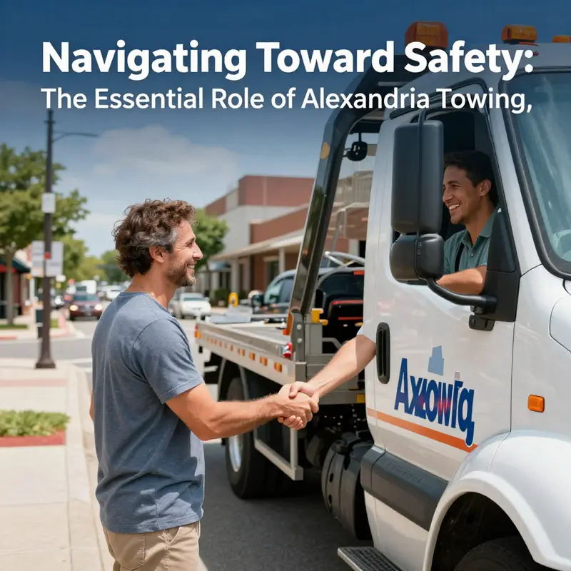 Alexandria Towing’s services enhance safety and convenience for local businesses.