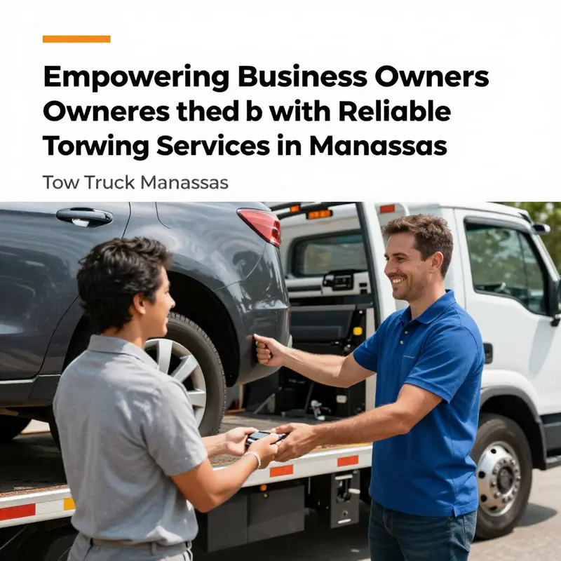 Tow Truck Manassas ready to serve the community with professional towing services.