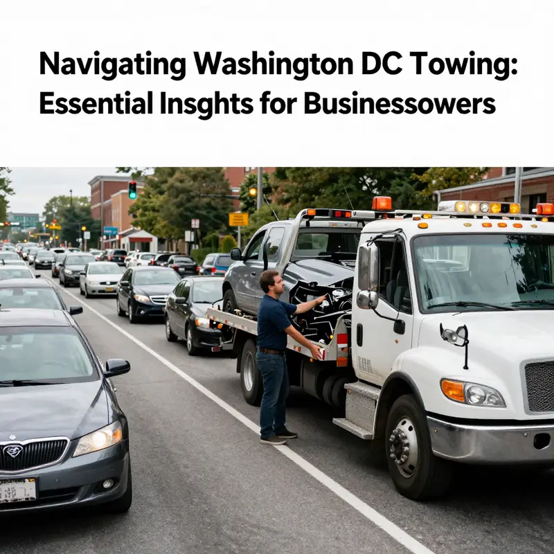 DMV Magic Towing’s professional service exemplifying reliable roadside support in Washington DC.