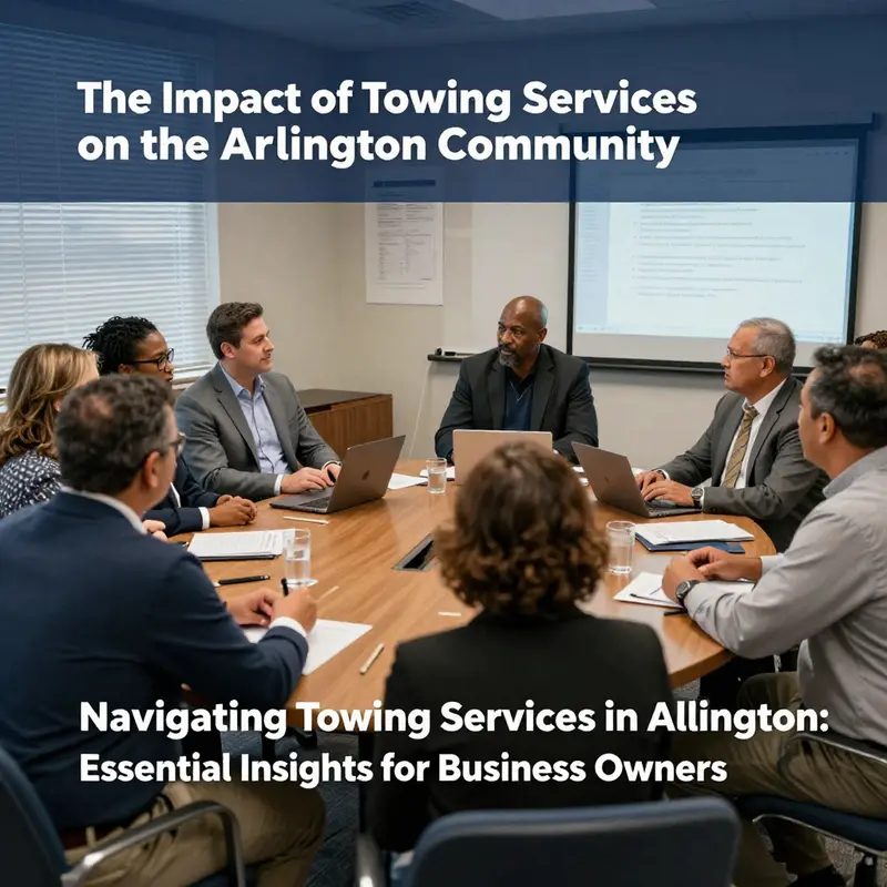 An overview of reliable towing services available in Arlington, TX, showcasing their readiness to assist the community.
