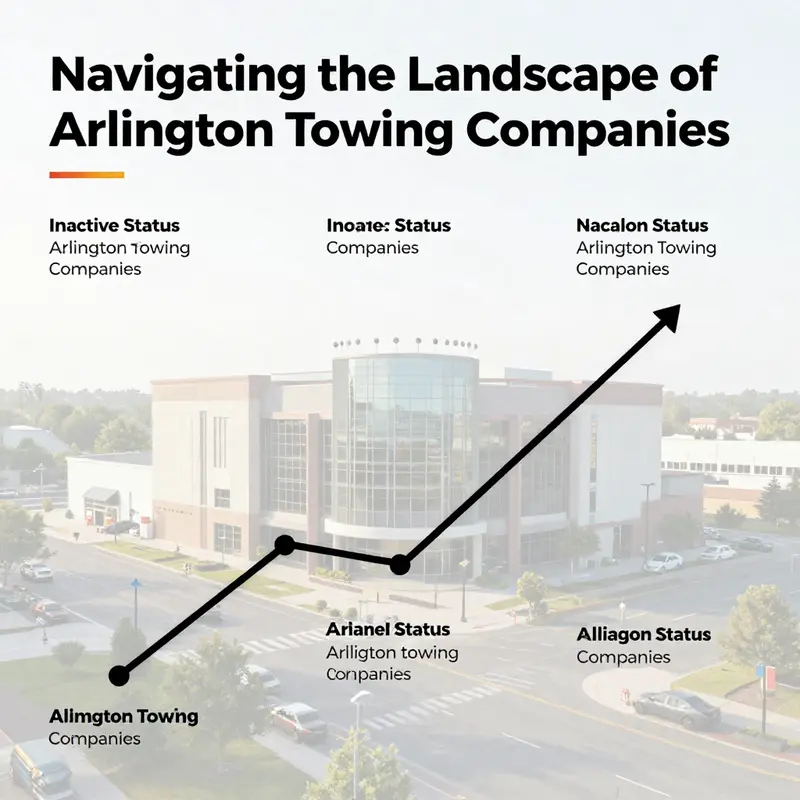An overview of Arlington towing companies across three states highlighting their operational landscapes.