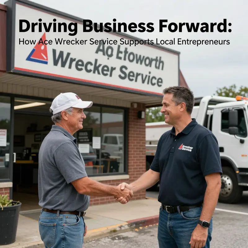 Diverse fleet of Ace Wrecker Service ready to meet various towing and roadside assistance needs.