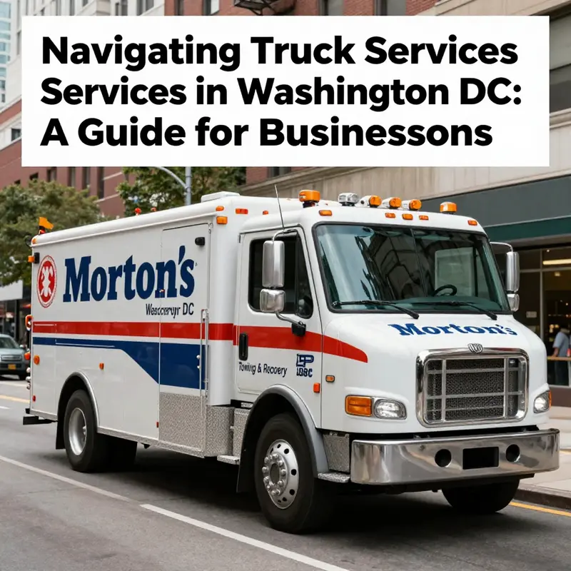 Columbia Fleet Service: A trusted towing partner in Washington DC.