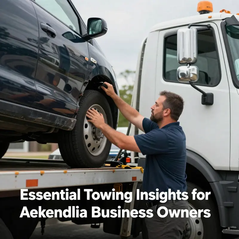 Local tow trucks in Alexandria, ready to provide immediate assistance.