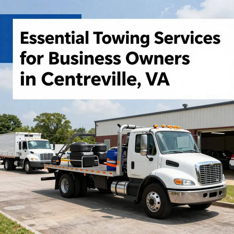 A reliable towing service yard ready for any emergency in Centreville, VA.