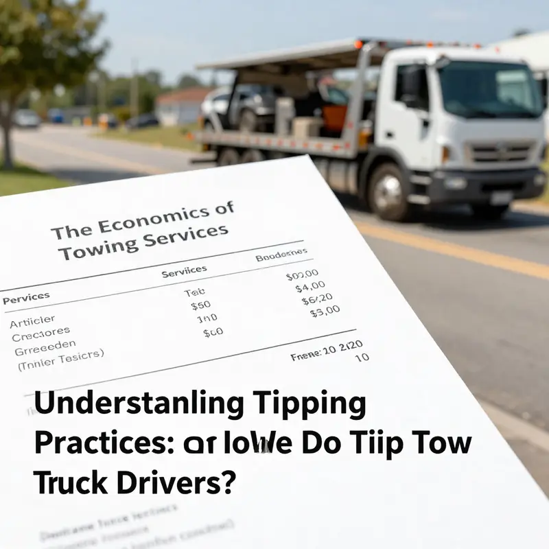 A tow truck driver providing exemplary service to a stranded driver.