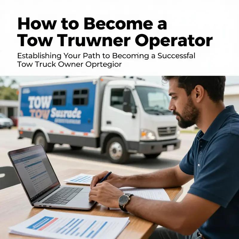 A tow truck driver demonstrating hands-on experience is crucial for understanding operations and customer service.