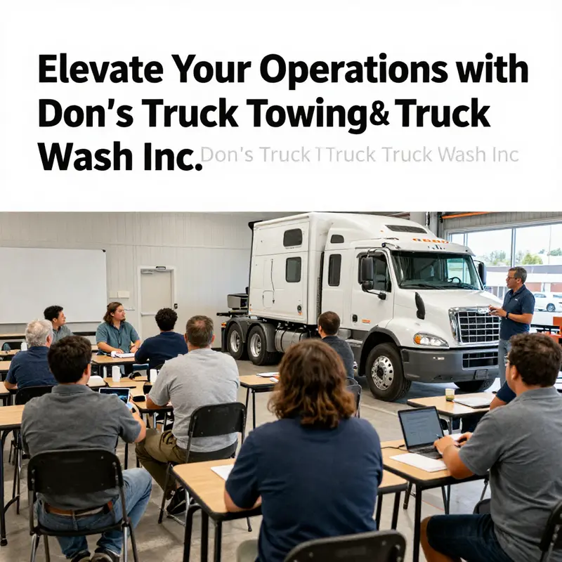 Don’s Truck Towing responding to an emergency call, demonstrating quick and efficient service.