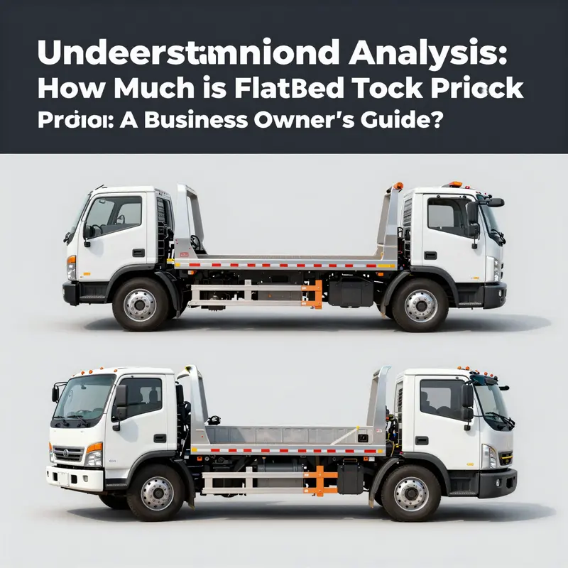 Comparative price overview of various flatbed tow trucks in the market.