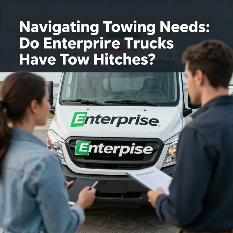 Standard vs. heavy-duty trucks available for rent at Enterprise, highlighting towing capabilities.