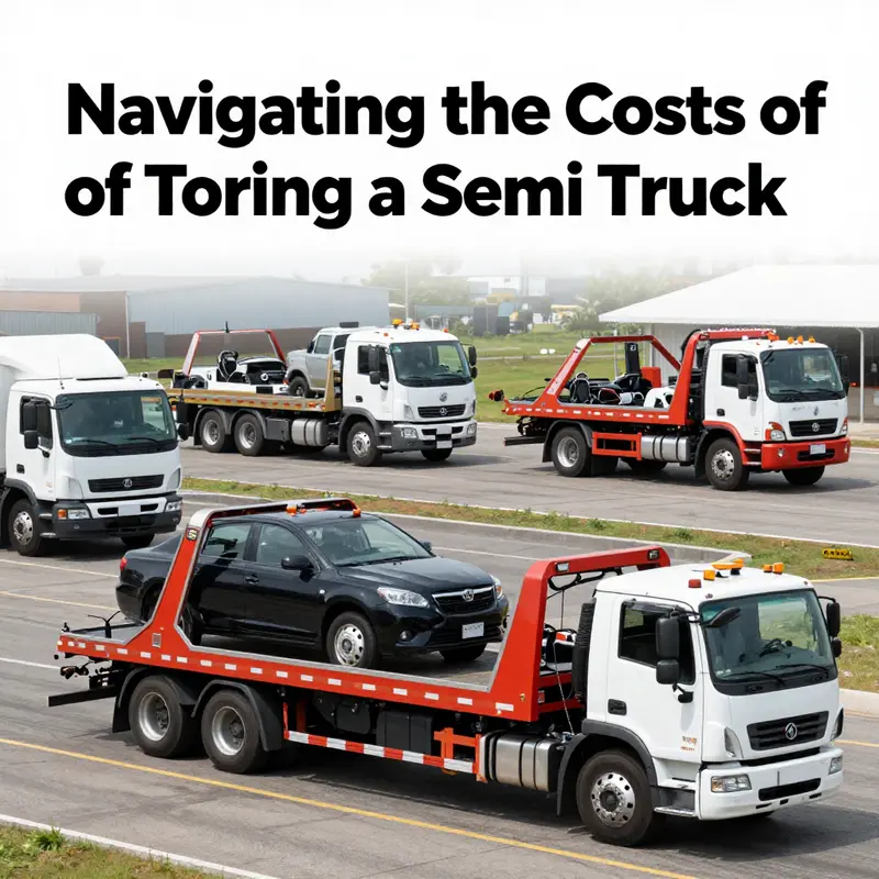 A comprehensive guide to the various costs associated with towing a semi truck.