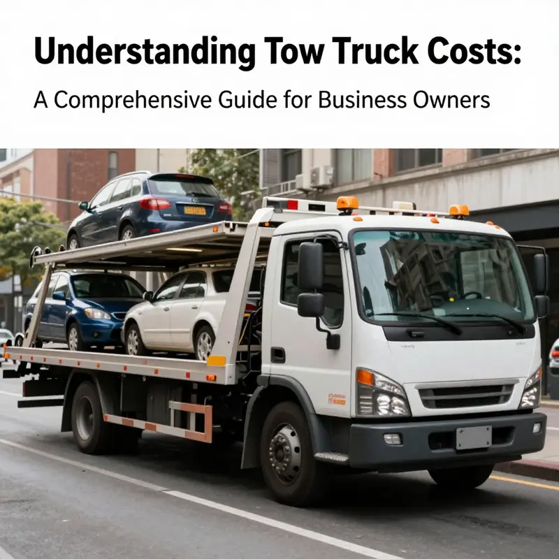 A dynamic image of a tow truck assisting stranded vehicles in an urban environment, reflecting the significance of comprehensive towing services.