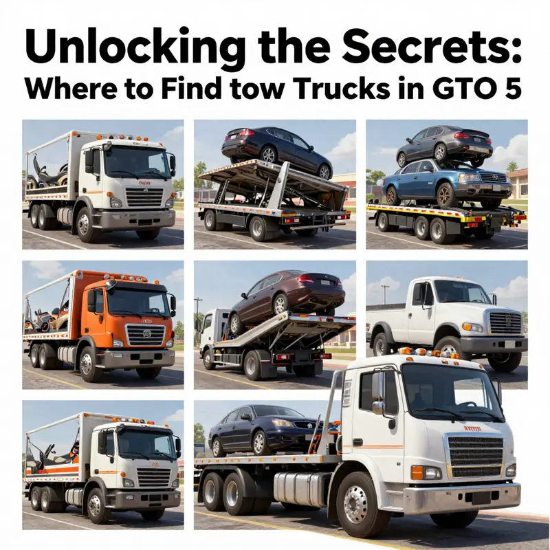 The bustling Los Santos Port, a prime location for finding tow trucks in GTA 5.