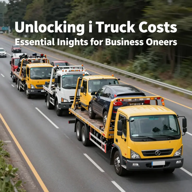 A showcase of small to medium tow trucks available for various recovery operations.