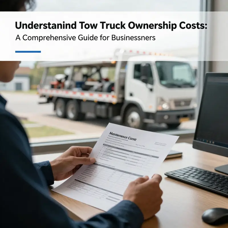 A showcase of different tow trucks available for purchase, illustrating various options for potential owners.