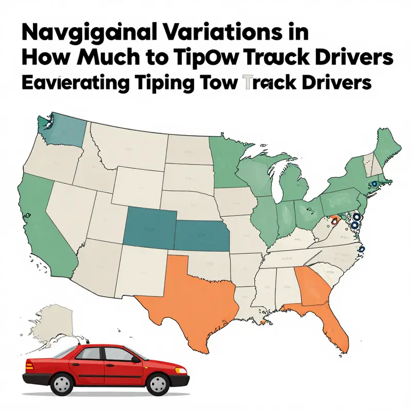 A tow truck driver ready to assist, highlighting the importance of tipping for quality service.