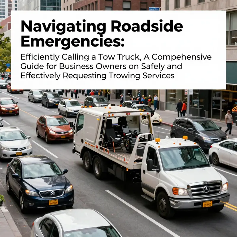 Diverse vehicles in a city landscape, highlighting the importance of towing services in business continuity.