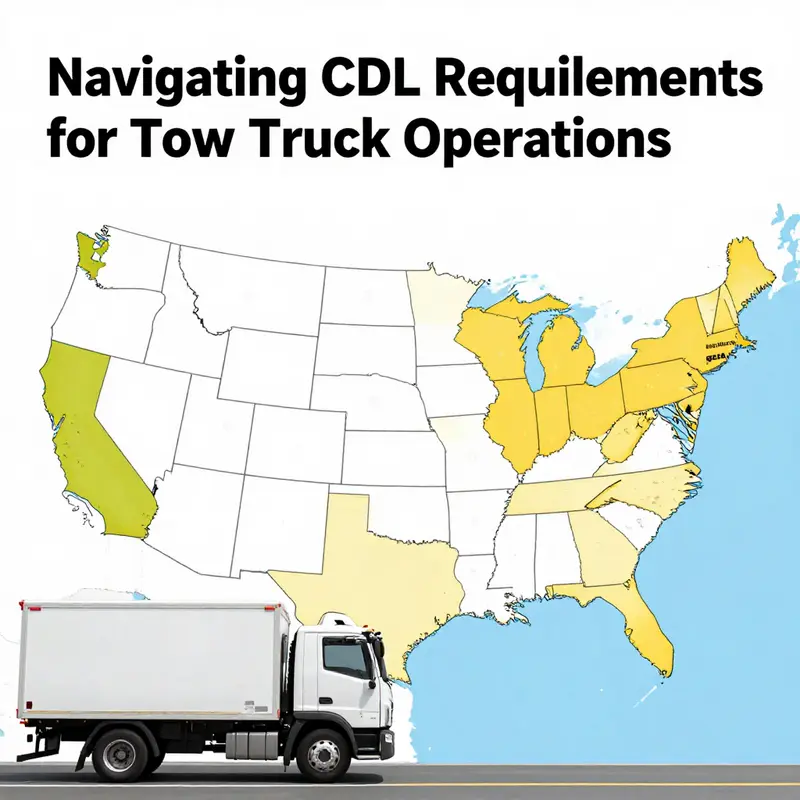 Understanding the weight classifications that dictate CDL requirements for tow trucks.