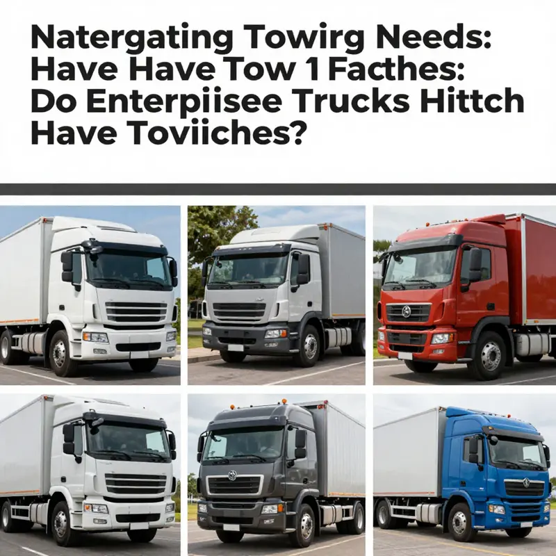 Standard vs. heavy-duty trucks available for rent at Enterprise, highlighting towing capabilities.