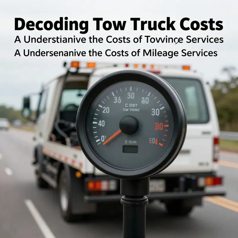 Understanding the per-mile rates charged by tow trucks with an emphasis on distance.