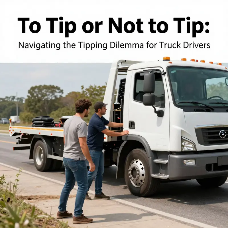 A tow truck driver providing professional service during an emergency.