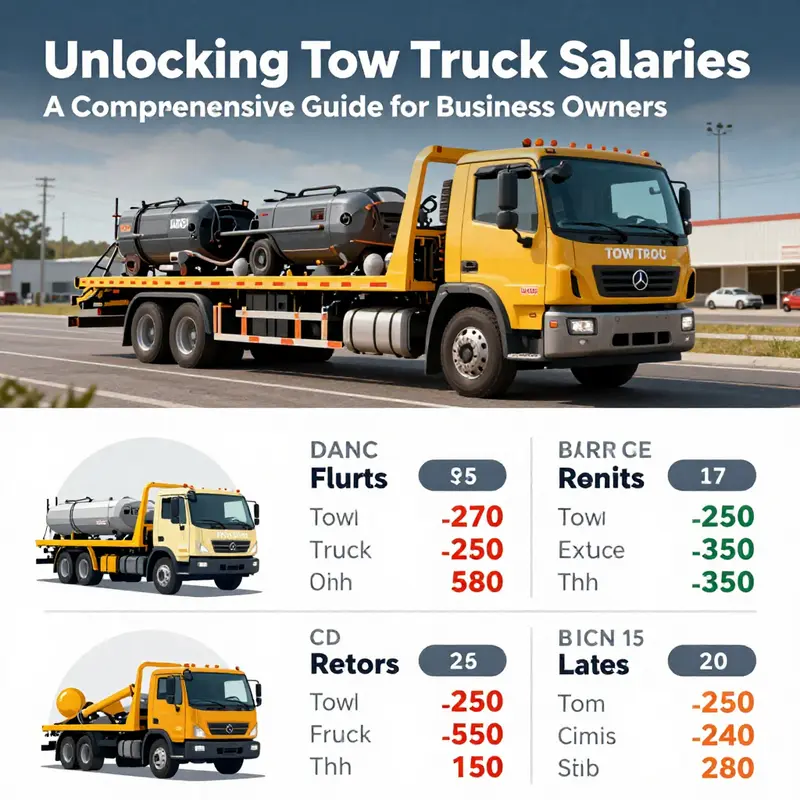 Map showing regional salary disparities for tow truck drivers across Canada.