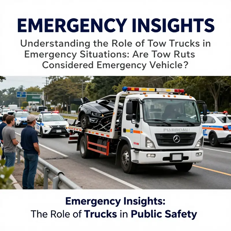 Tow trucks play a crucial role in emergency scenarios, such as vehicle accidents.