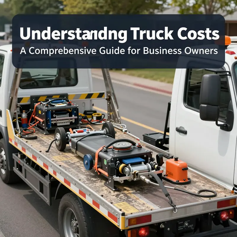 An infographic showing tow truck pricing based on capacity.