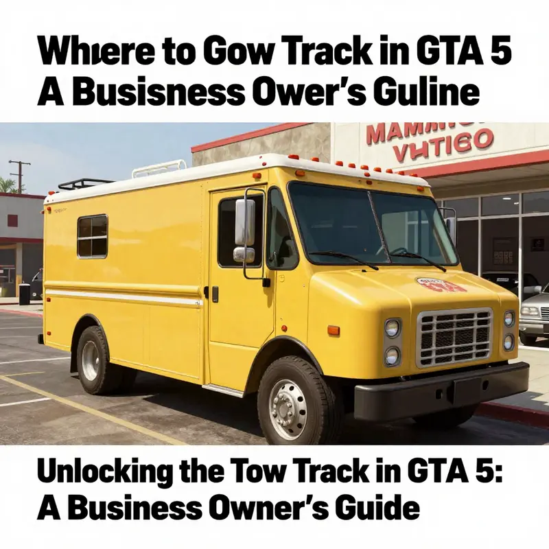 Acquiring a Tow Truck at Mammoth vehicle dealership in Paleto Bay.