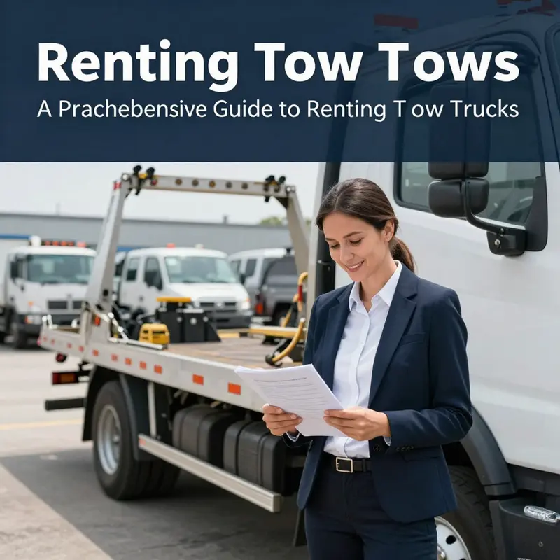 A business owner assesses the rental agreement for a tow truck to enhance operational capabilities.