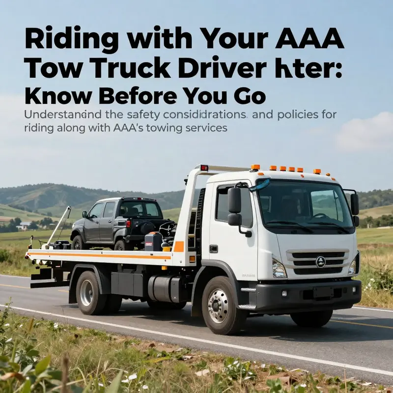 Tow truck positioned on a roadside, showcasing readiness to assist vehicles in need of towing services.