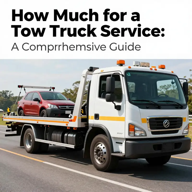 A detailed view of a tow truck depicting its essential role in providing towing services.