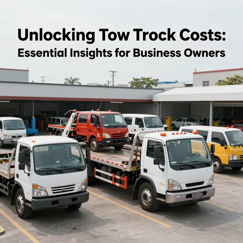 A busy service yard featuring multiple tow trucks parked and prepared for towing tasks, showcasing their essential role in vehicle recovery.