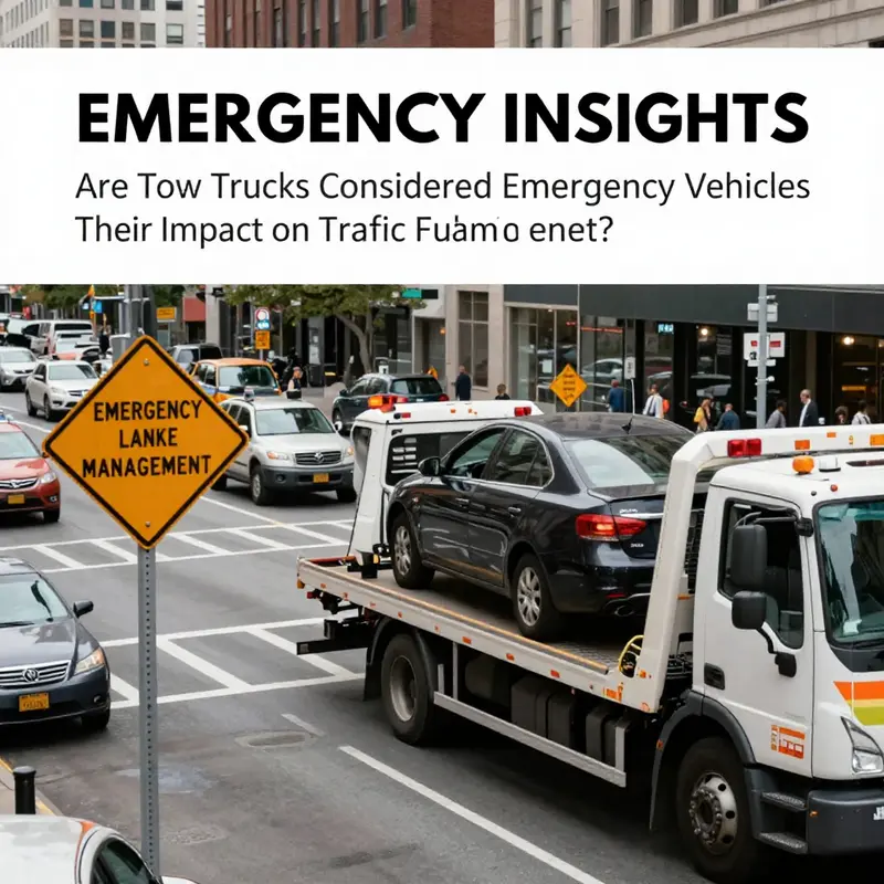 Tow trucks play a crucial role in emergency scenarios, such as vehicle accidents.