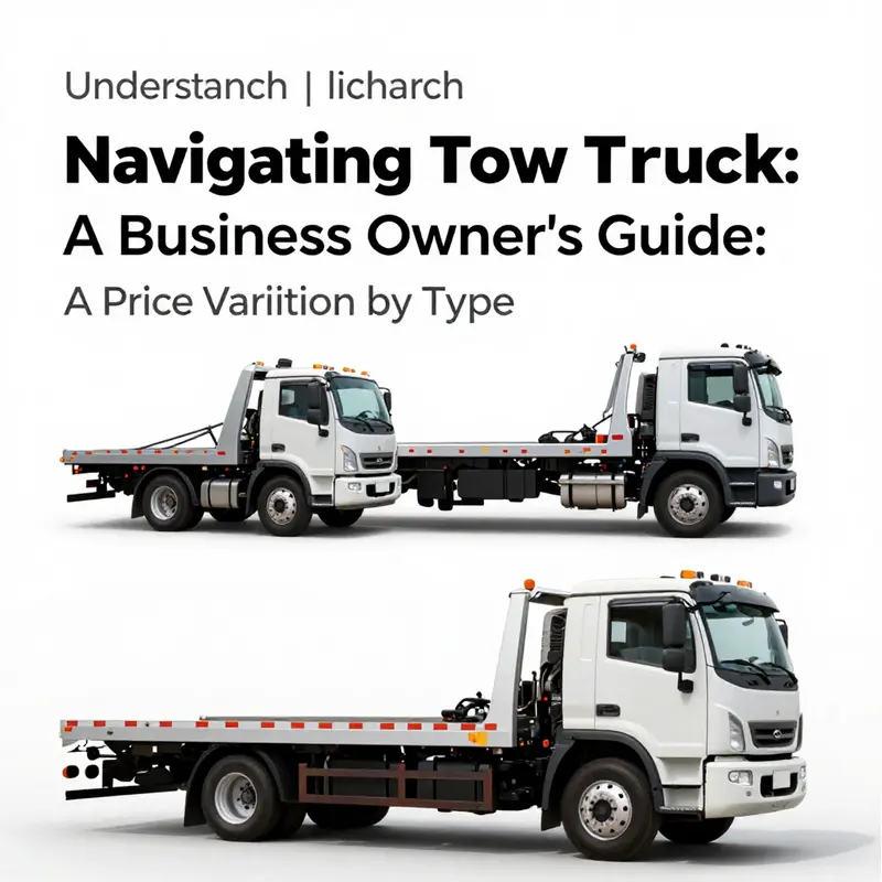 Comparative view of light and heavy-duty tow trucks showcasing their sizes and capabilities.
