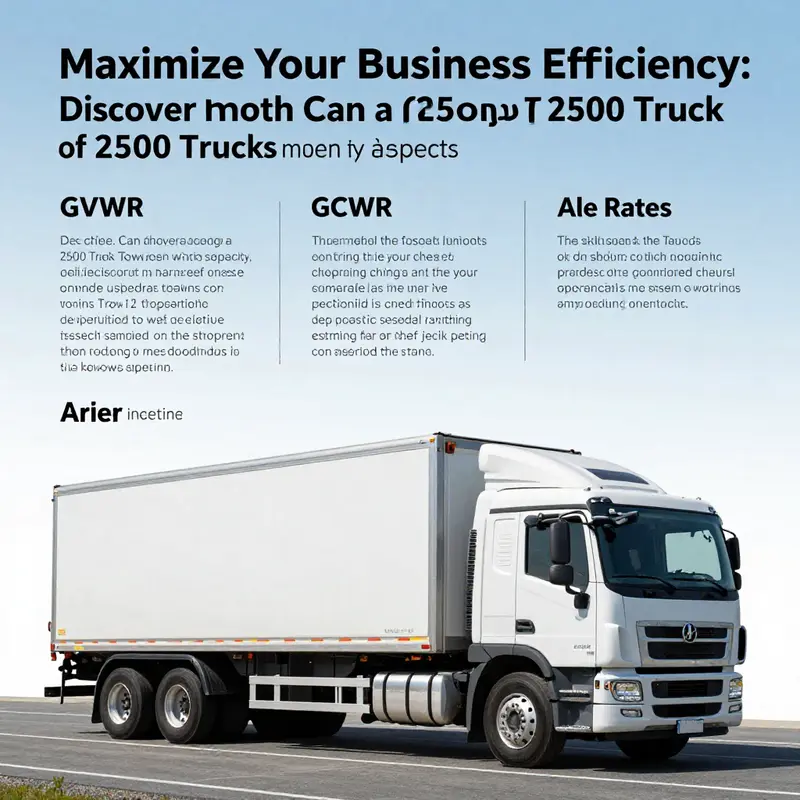 A 2500 truck successfully towing a heavy load, illustrating its maximum towing capabilities.