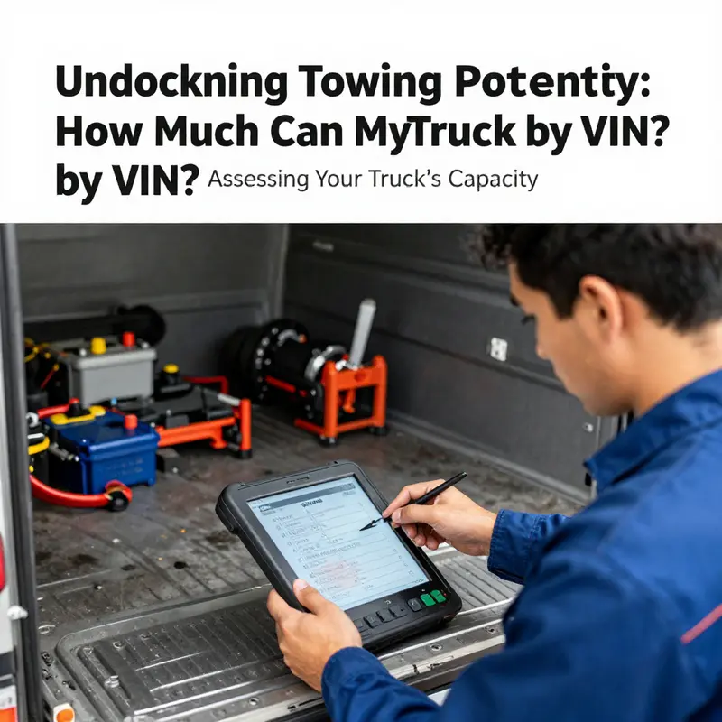 A detailed look at how towing capacity is assessed using VIN.