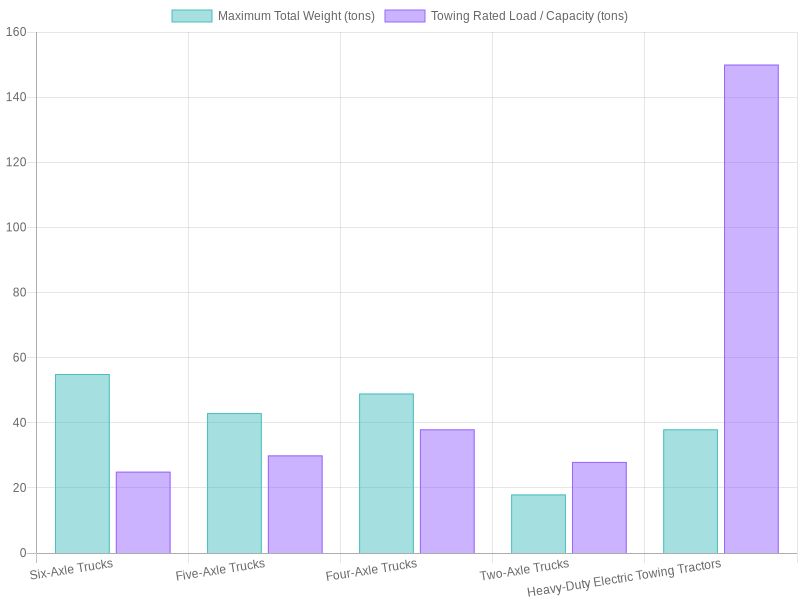 Vehicle Weight and Towing Capacity Comparison