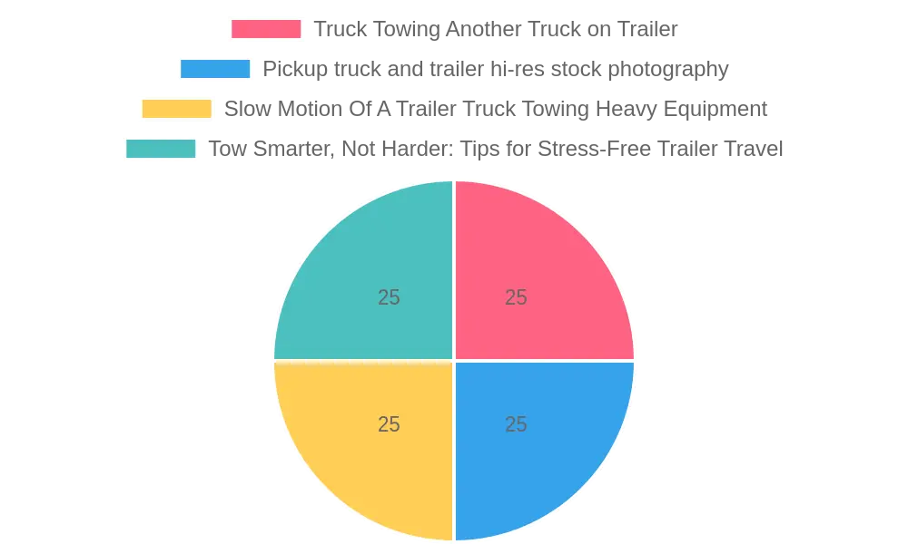 Truck towing a trailer