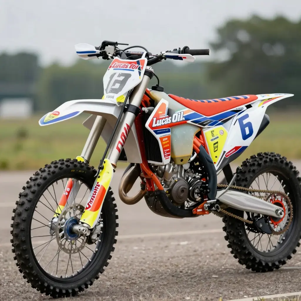 Lucas Oil Dirt Bike Graphics